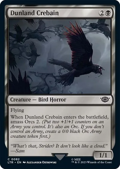 Dunland Crebain - Foil