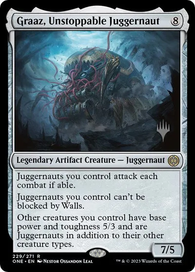 Graaz, Unstoppable Juggernaut - Foil