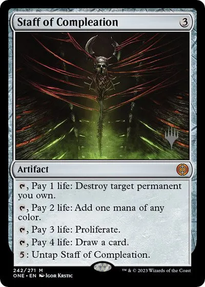 Staff of Compleation - Foil