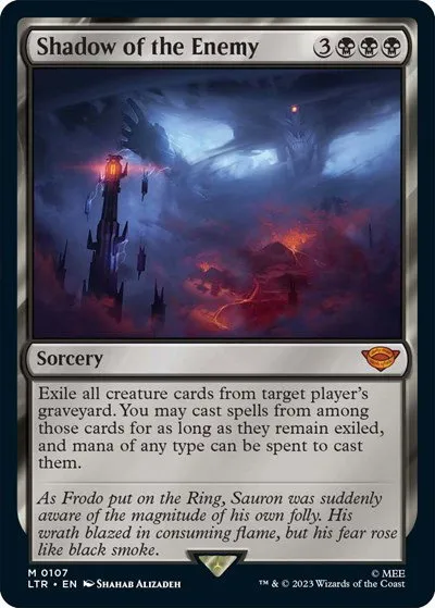 Shadow of the Enemy - Foil