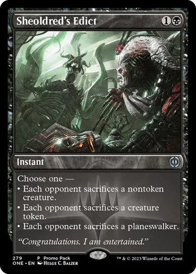 Sheoldred's Edict - Foil