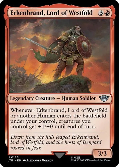 Erkenbrand, Lord of Westfold - Foil