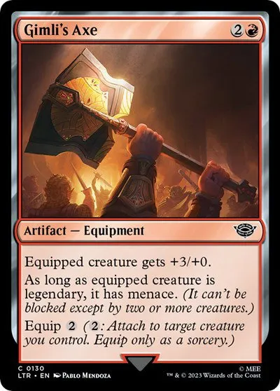 Gimli's Axe - Foil