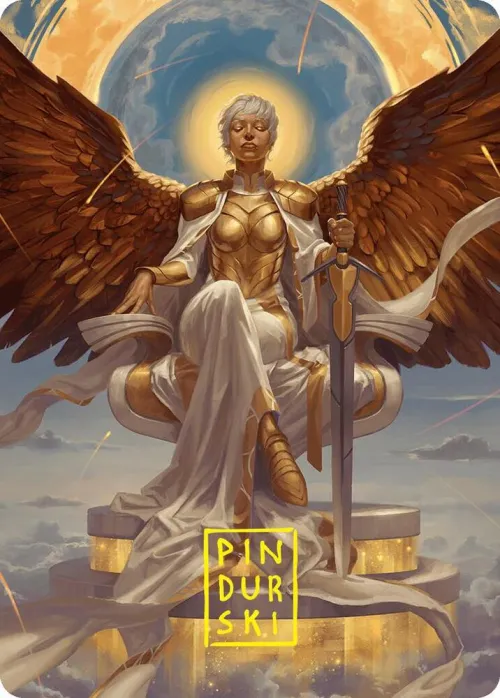 Herald of Eternal Dawn Art Card - Gold Stamped Signature