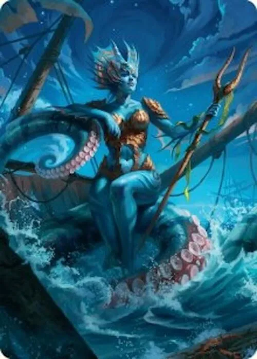 Kiora, the Rising Tide Art Card