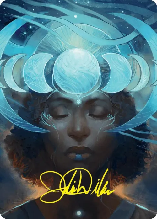 Lunar Insight Art Card - Gold Stamped Signature