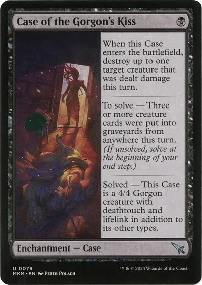 Case of the Gorgon's Kiss - B Foil