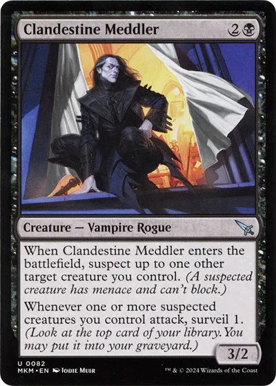 Clandestine Meddler - B Foil