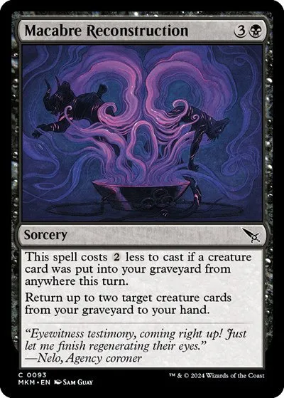 Macabre Reconstruction - Foil