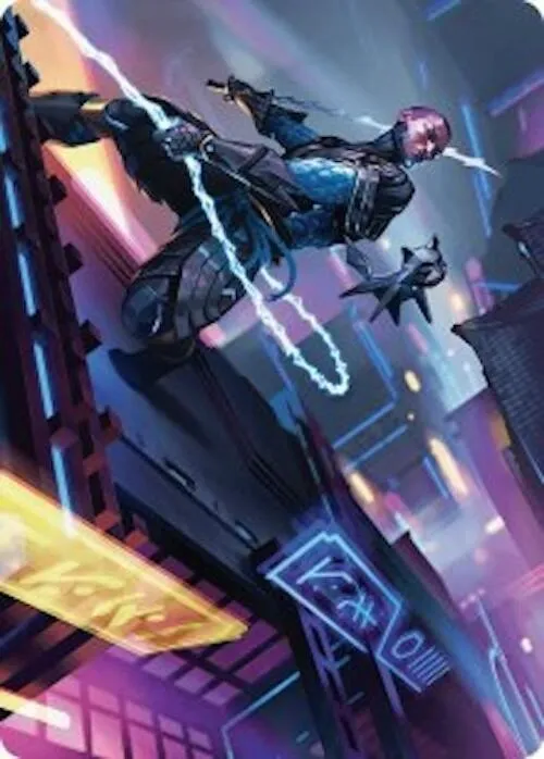 Kaito, Cunning Infiltrator Art Card