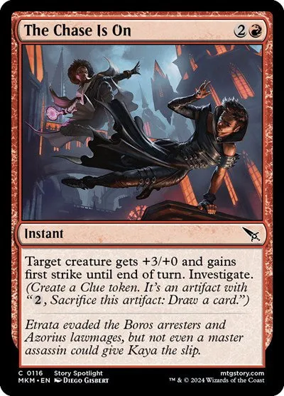 The Chase Is On - Foil