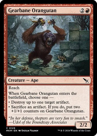Gearbane Orangutan - Foil