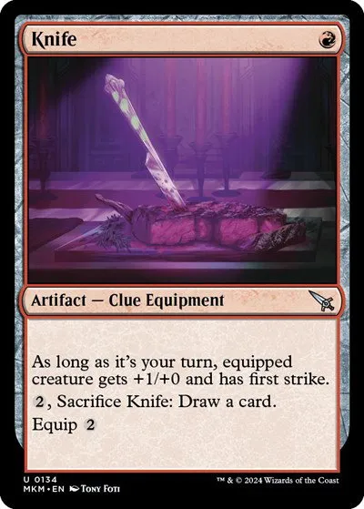 Knife - Foil