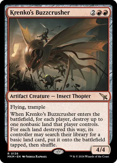 Krenko's Buzzcrusher - Foil