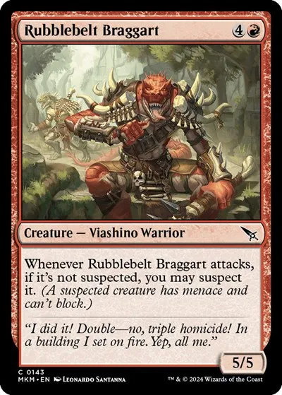 Rubblebelt Braggart