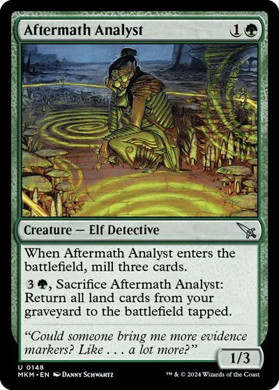 Aftermath Analyst - Foil