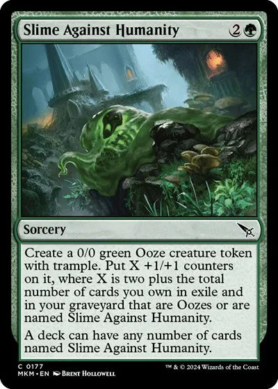 Slime Against Humanity - Foil