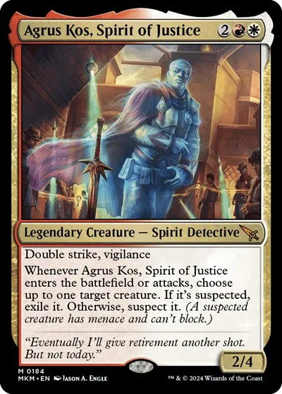 Agrus Kos, Spirit of Justice - Foil