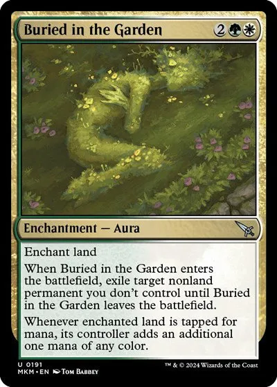 Buried in the Garden - Foil