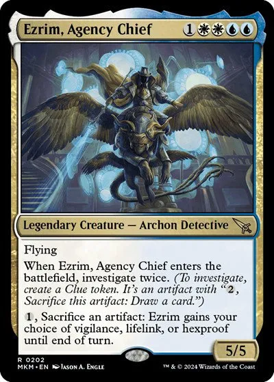 Ezrim, Agency Chief - Foil