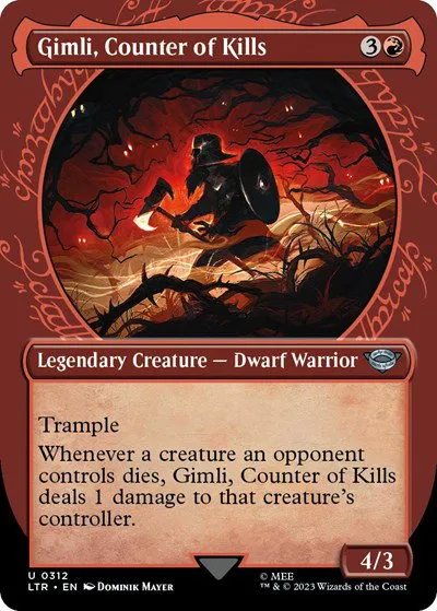 Gimli, Counter of Kills - Foil