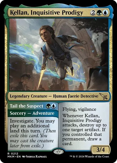 Kellan, Inquisitive Prodigy - Foil