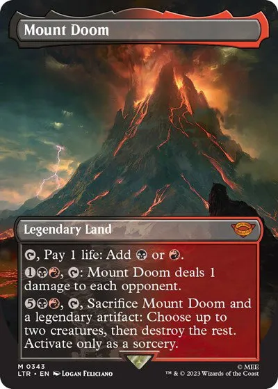 Mount Doom - Foil