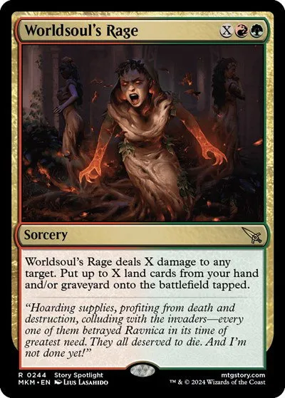 Worldsoul's Rage - Foil