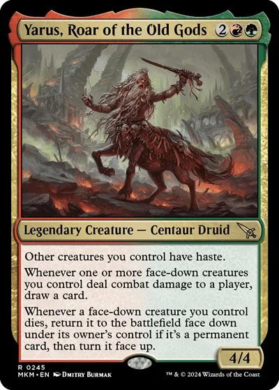 Yarus, Roar of the Old Gods - Foil