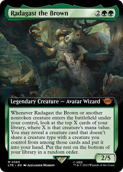 Radagast the Brown - Foil