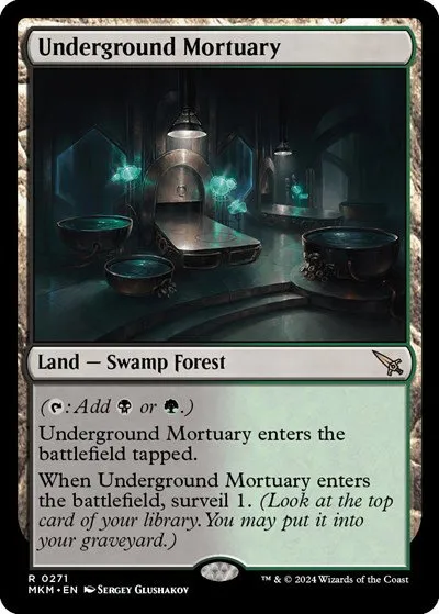 Underground Mortuary - Foil