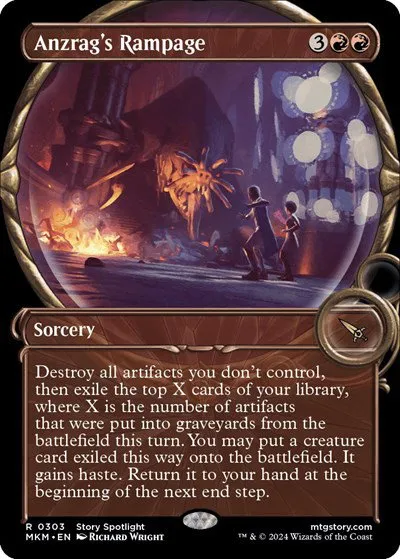 Anzrag's Rampage - Foil