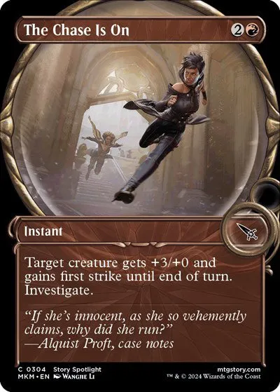 The Chase Is On - Foil