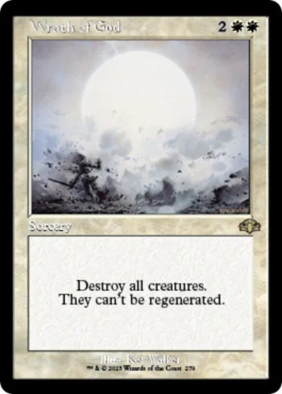 Wrath of God - Foil