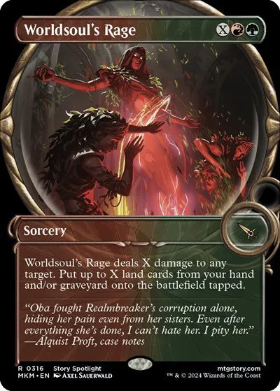 Worldsoul's Rage - Foil