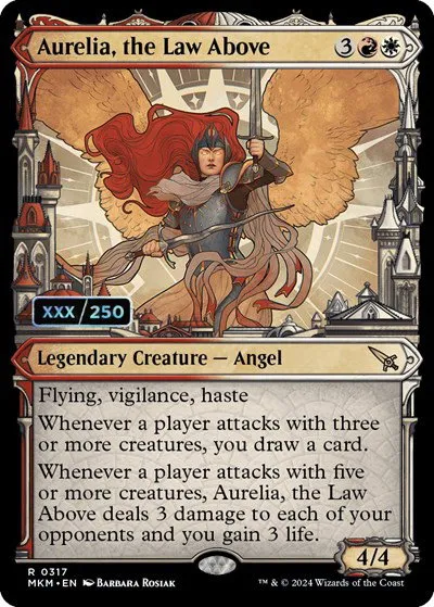 Aurelia, the Law Above - Serial Numbered