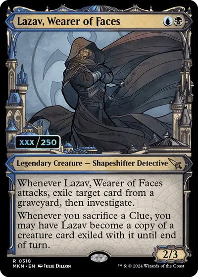 Lazav, Wearer of Faces - Serial Numbered