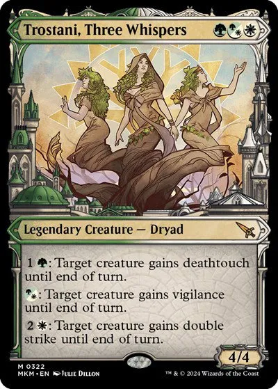 Trostani, Three Whispers - Showcase Foil