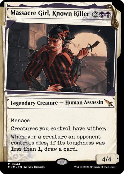 Massacre Girl, Known Killer - Foil