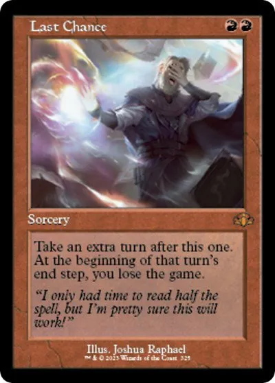 Last Chance - Foil