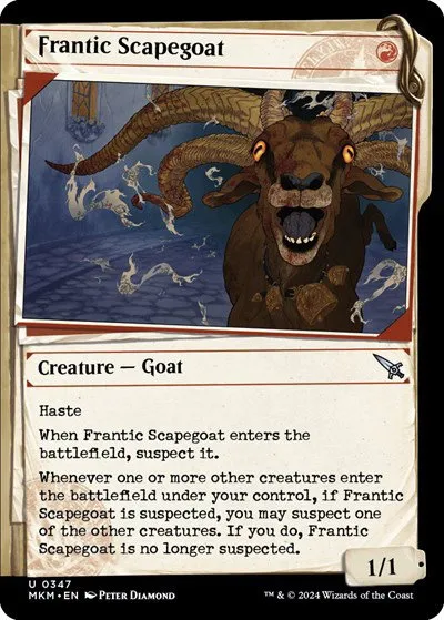Frantic Scapegoat - Foil