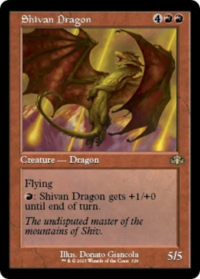 Shivan Dragon - Foil