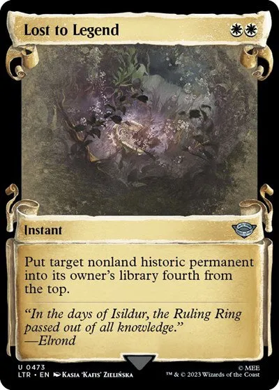 Lost to Legend - Foil