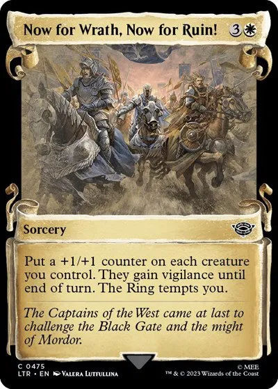 Now for Wrath, Now for Ruin!