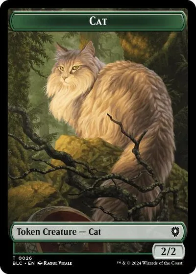 Cat // Treasure Double-Sided Token