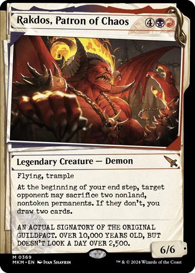 Rakdos, Patron of Chaos - Foil