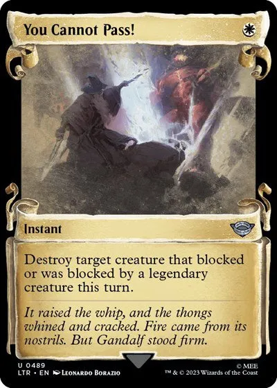 You Cannot Pass! - Foil