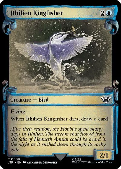 Ithilien Kingfisher - Foil