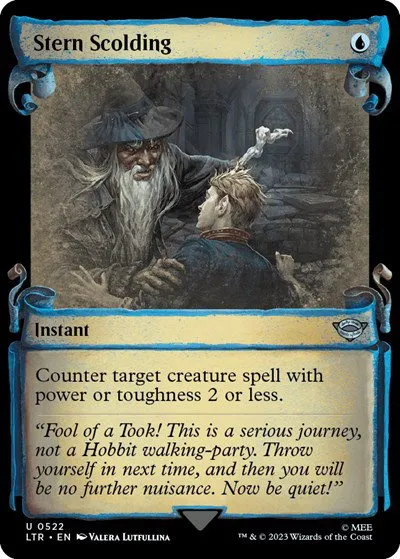 Stern Scolding - Foil