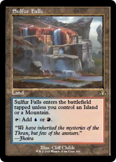 Sulfur Falls - Foil
